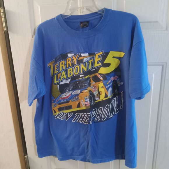 Men's VTG Terry Labonte On The Prowl 2003 Nascar T Shirt Size XL - Picture 3 of 9